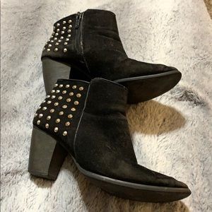 Studded booties